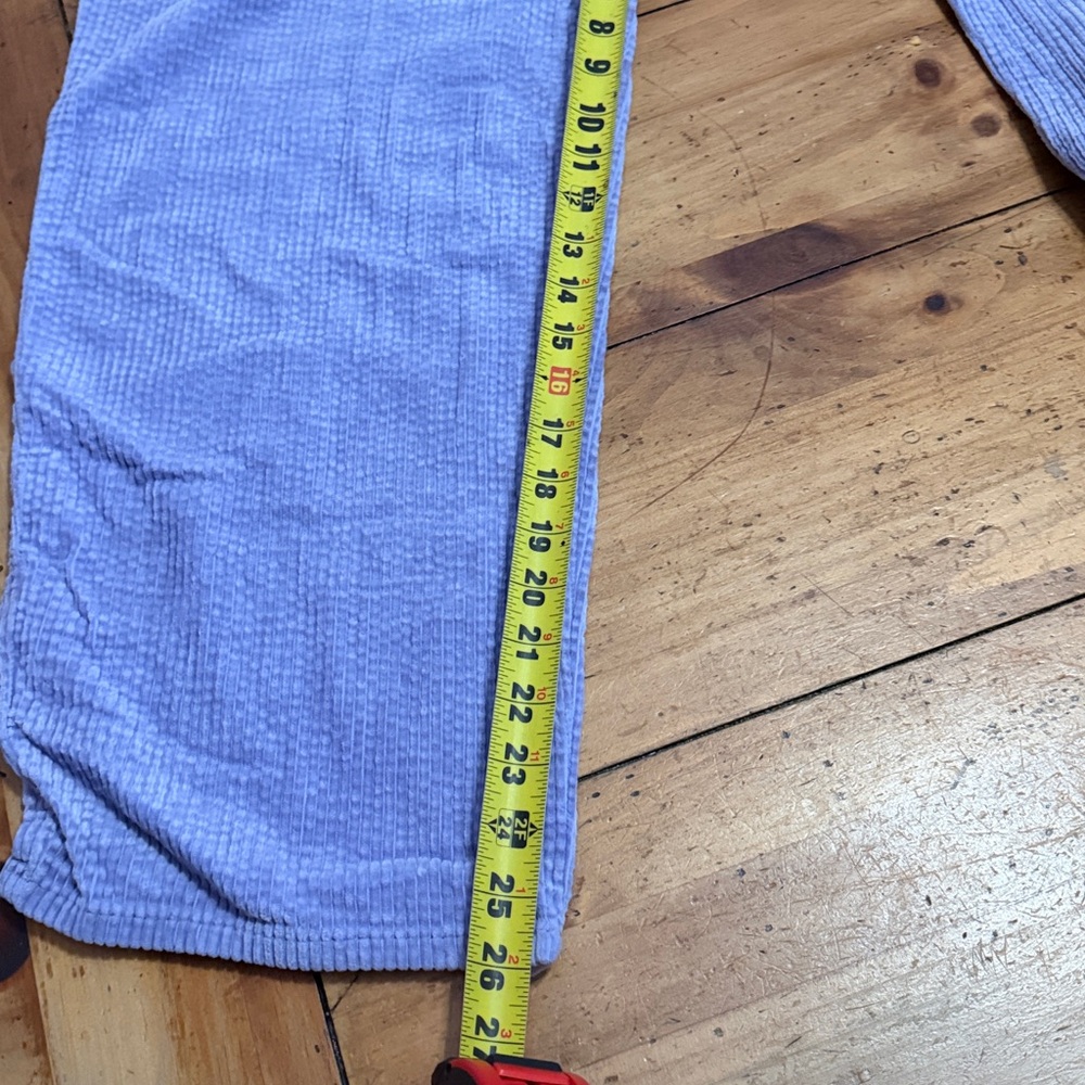 Wrangler lavender Corduroy Pleated Barrel Pant 28x28 - Picture 15 of 17